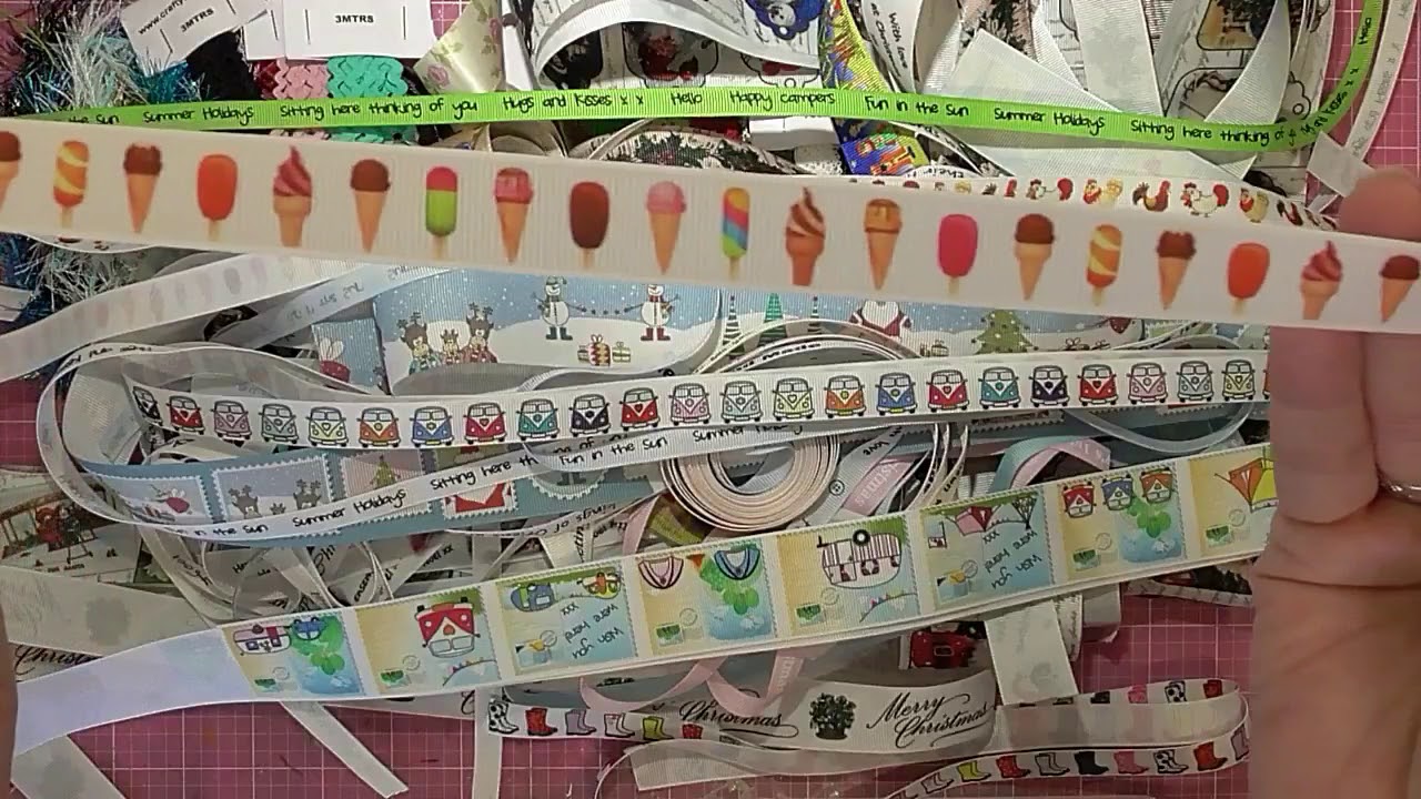 Crafty Ribbons | Design Team Package part 3 of 3 | Spring/Summer Ribbons