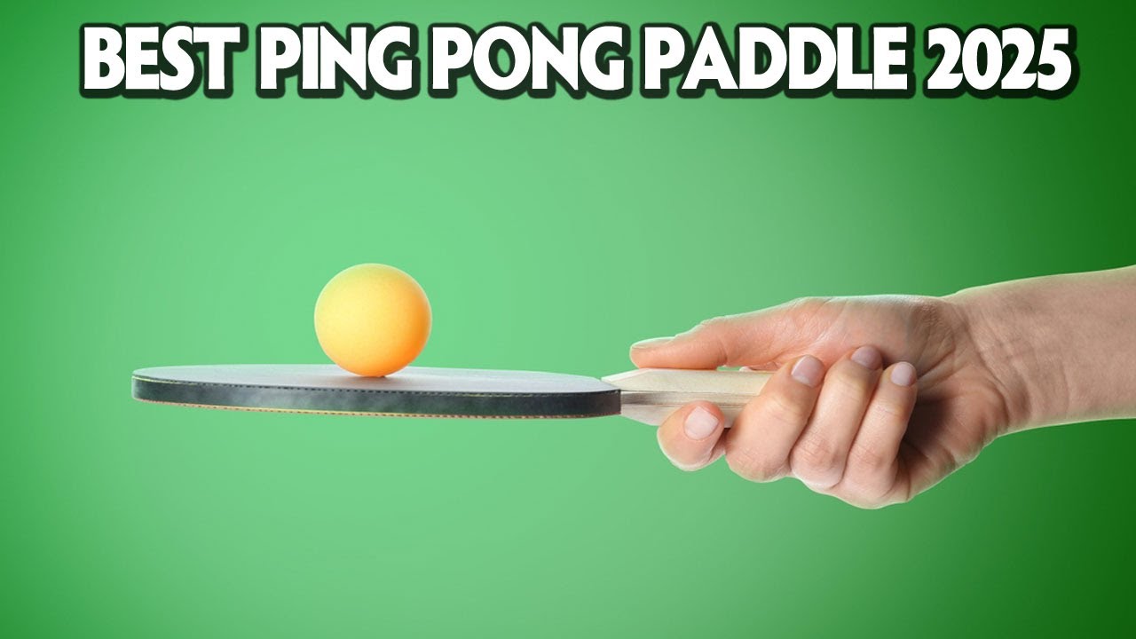 Top 5 Best Ping Pong Paddle 2025 🏓 Do NOT Buy Before Reading This