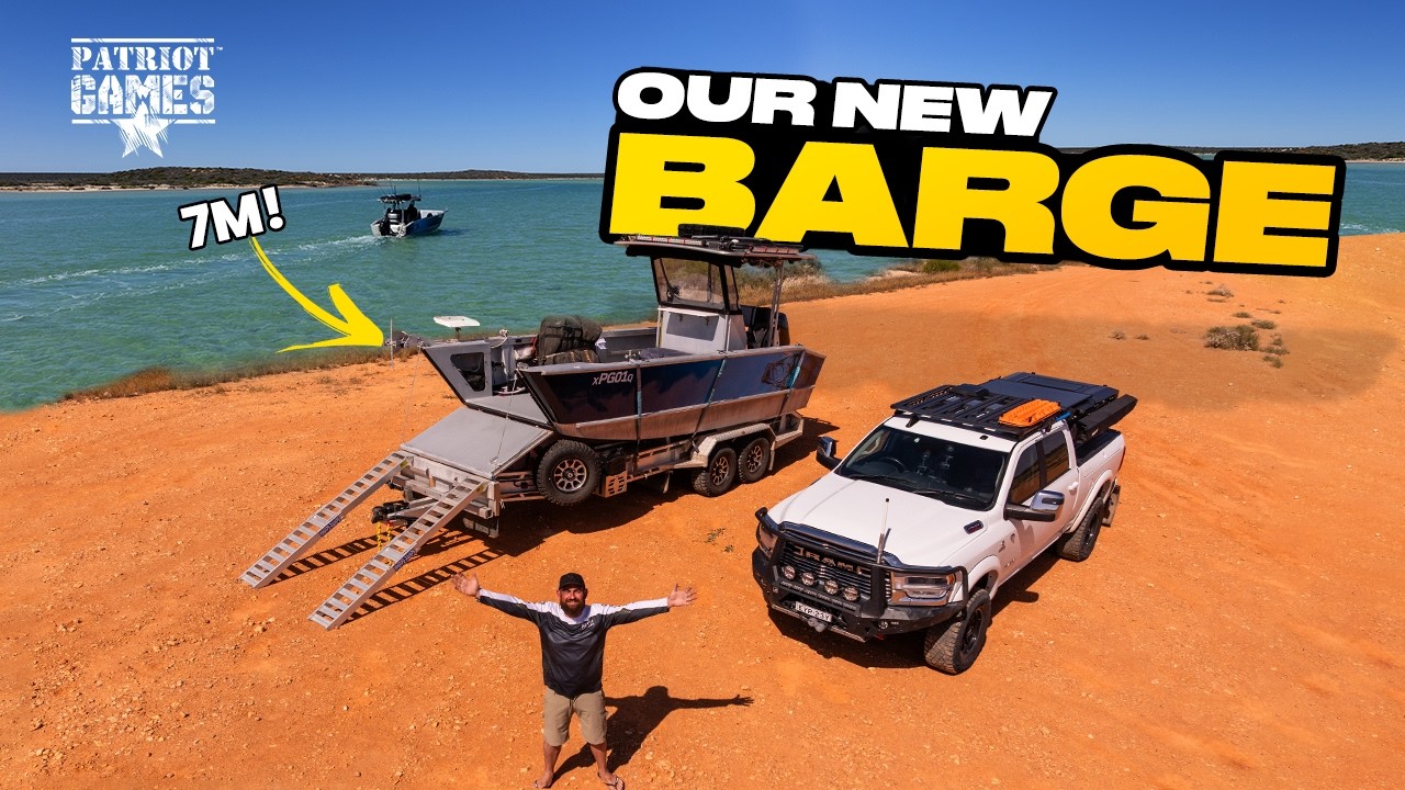 First Look! RAM 2500 + Barge Walkaround in Western Australia | Patriot Games