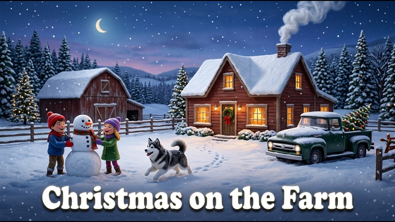 Christmas On the Farm (Day 27/365) | 1960s Traditional Country Christmas Song
