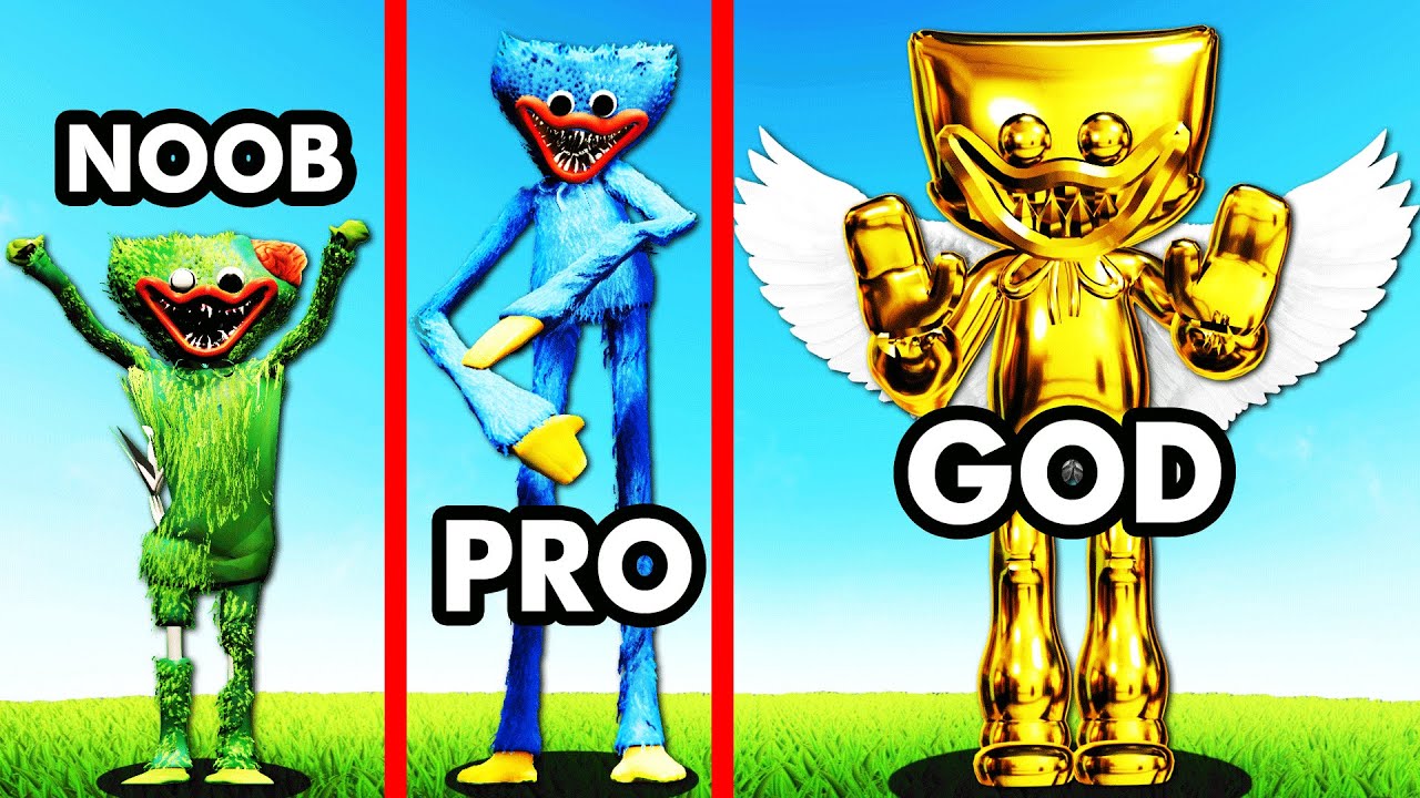 Upgrading NOOB HUGGY Into GOD In GTA 5
