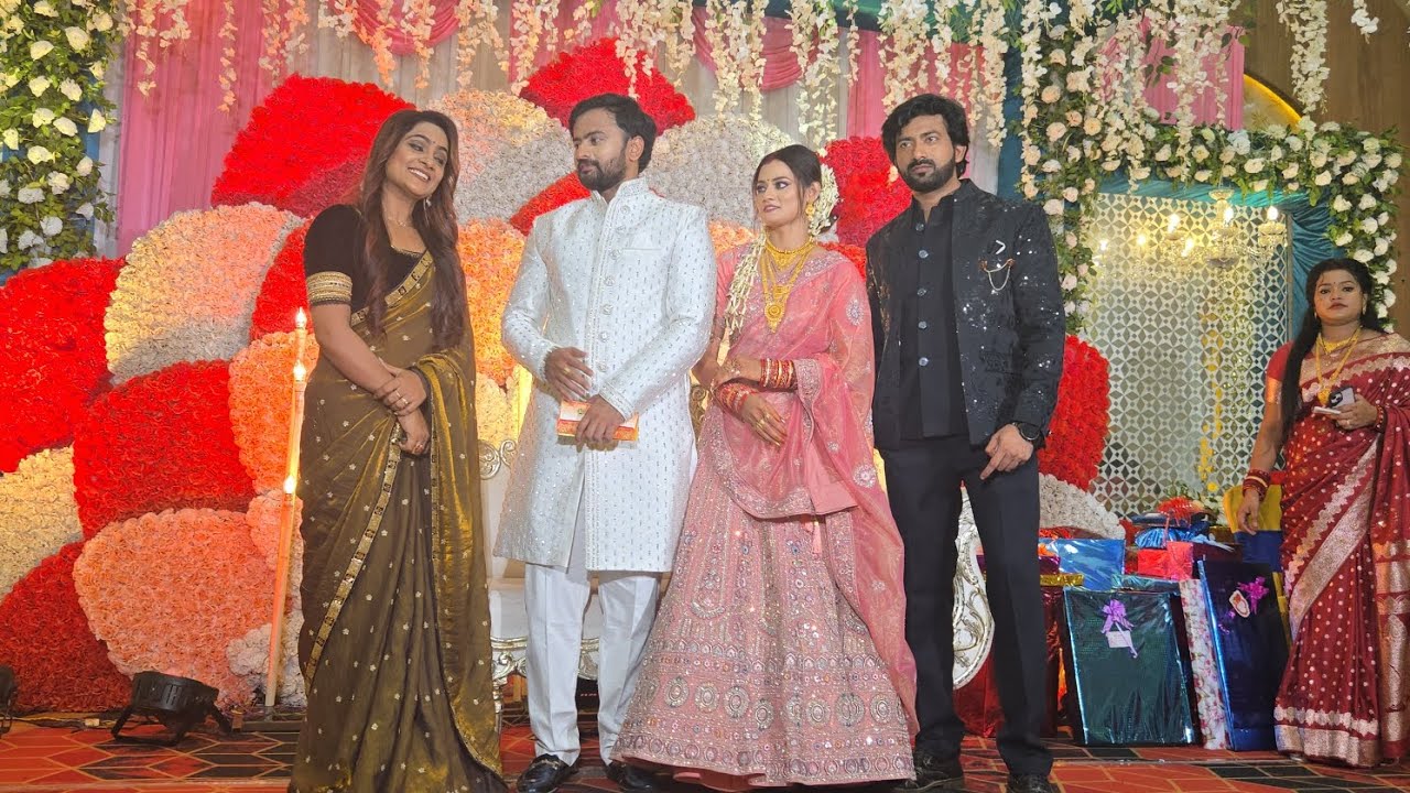 Jyoti's #reception #full #video #happymarriedlife #ankitkumar #jyotiranjannayak #simran #part1