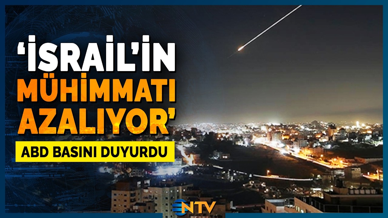 ABD Basını İsrail'in Hava Savunma Mühimmatının Azaldığını Yazdı | NTV