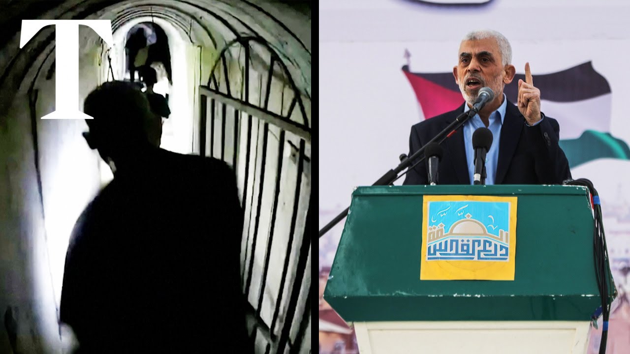 Hamas's leader sighted by Israel in Gaza tunnel