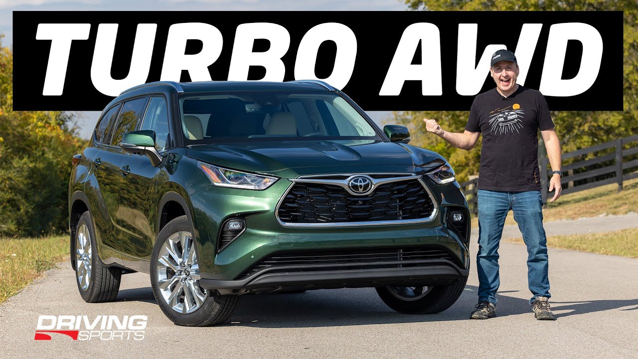 Первый тест-драйв! Toyota Highlander Turbo Limited AWD 2023 года