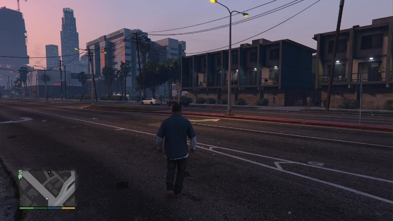 Grand Theft Auto V_franklins scariest accident