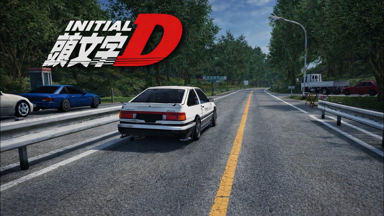 INITIALD descenso monte akina touge /carX drift 