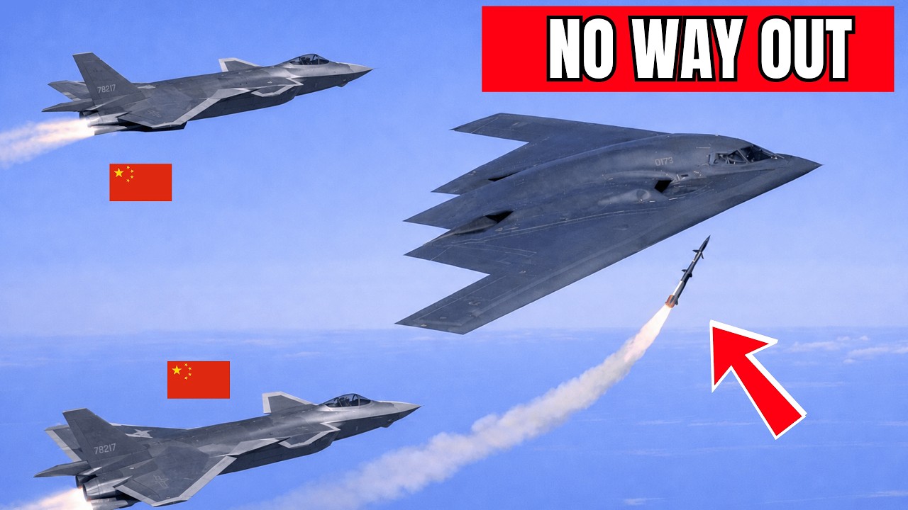 Chinese J-20 Fighter Jets Closed In on a U.S. B-2 — Then Everything Changed