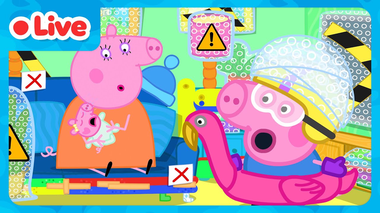🔴 LIVE: George Pig And Baby Evie Adventures 🍼 Peppa Pig & Evie Pig Full Episodes | Kids Cartoons