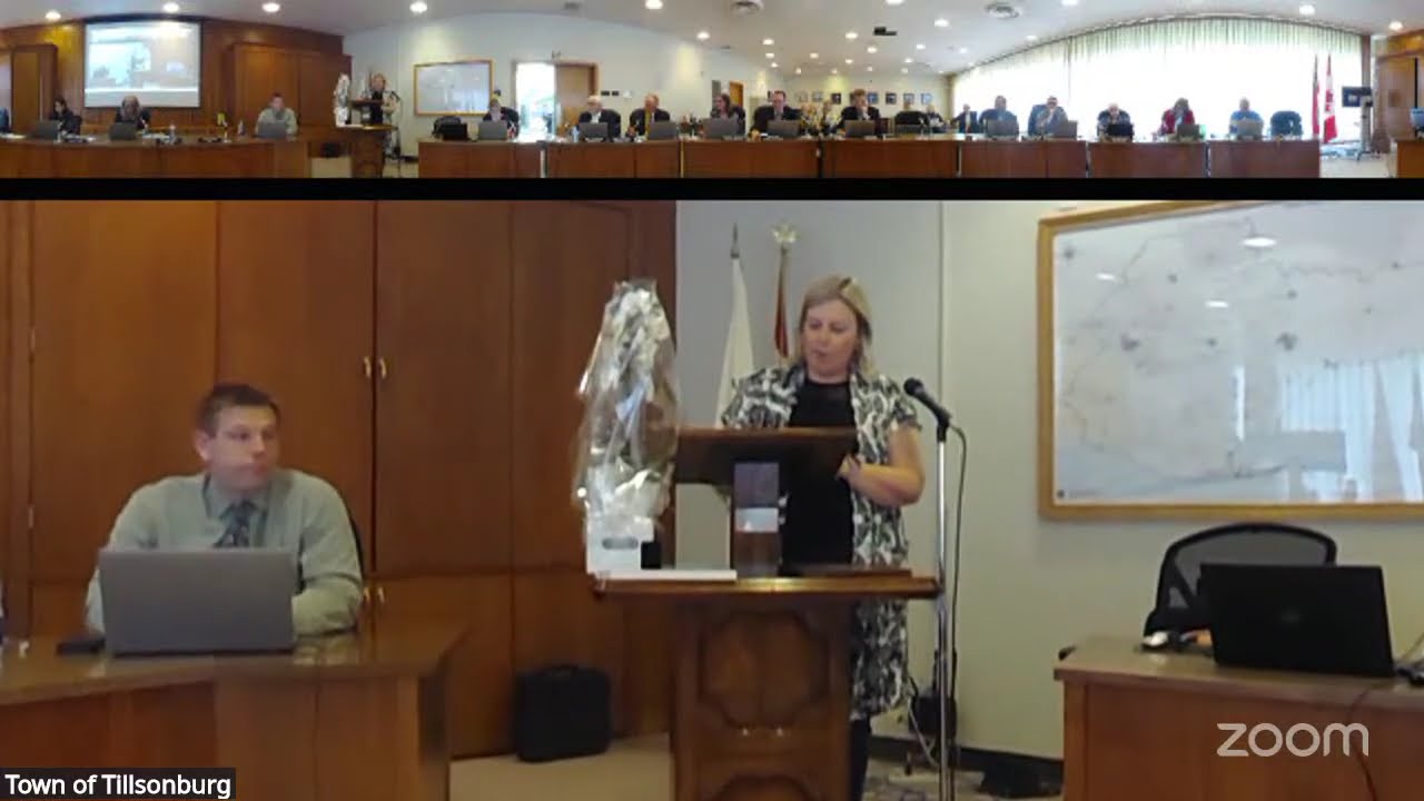 Tillsonburg Town Council Meeting - May 26, 2025