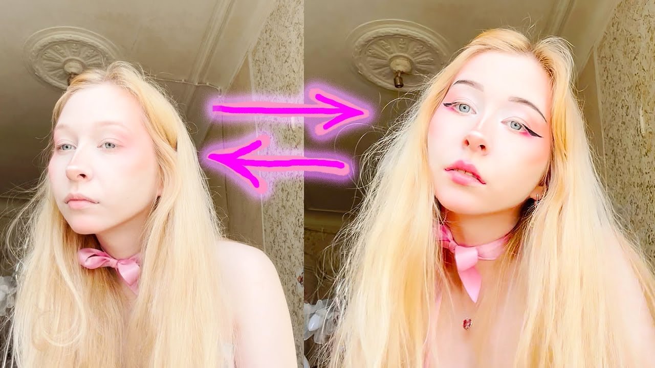 макияж русской няшки (МОДНЕНЬКИЙ ПОДРОСТОЧЕК 2025) russian nyashka style