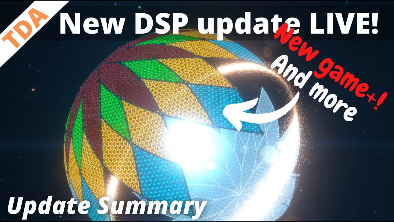 UPDATE LIVE | Metadata (new game+) | Sphere colors | Blueprint changes | Dyson Sphere Program