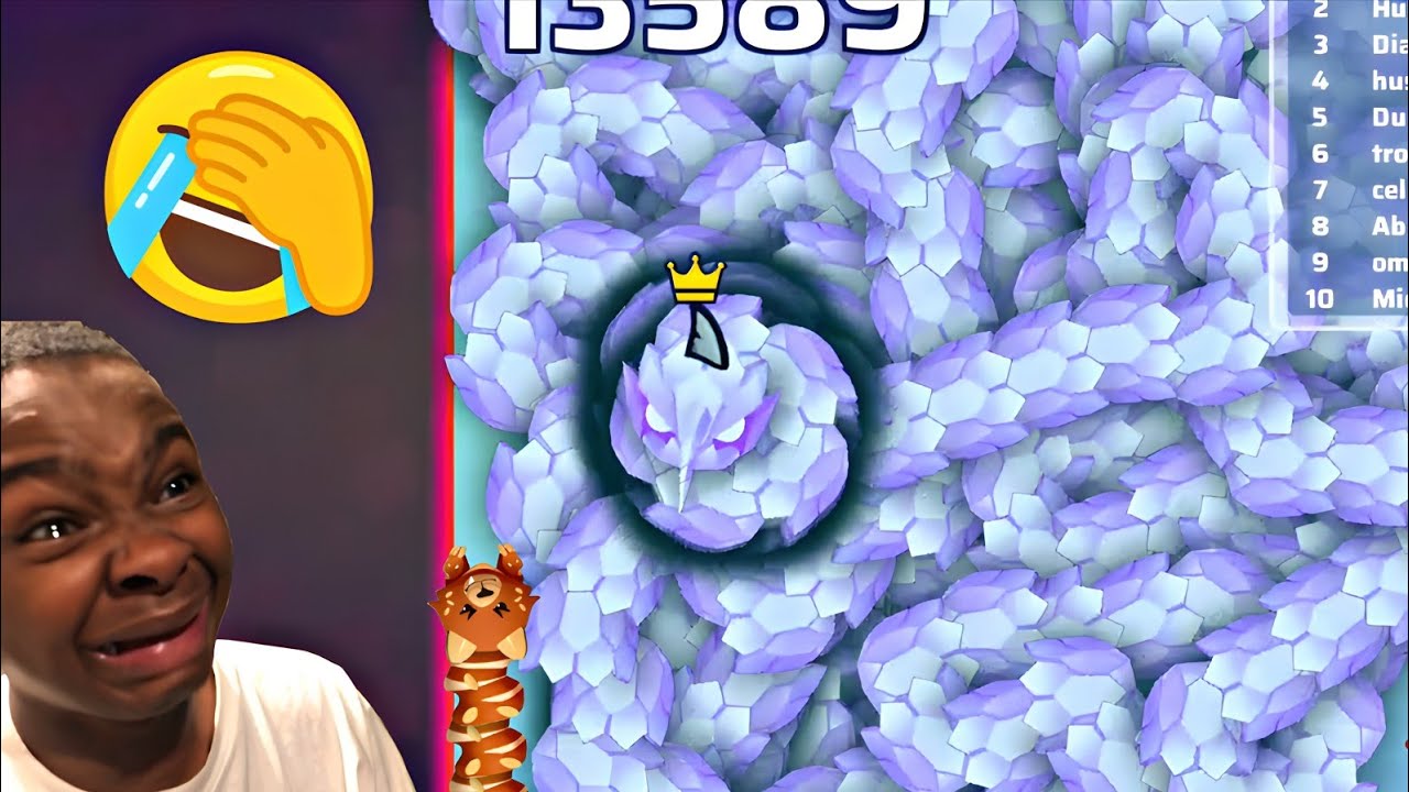 Snake Io 🐍 Clawz Vs Frostbite Epic SnakeIo Gameplay Snake Game Snake.Io