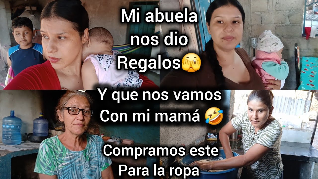 MI ABUELA NOS DIO REGALOS🫣🥰Y QUE NOS VAMOS CON MI MAMÁ 🤣COMPRAMOS ESTE PARA LA ROPA