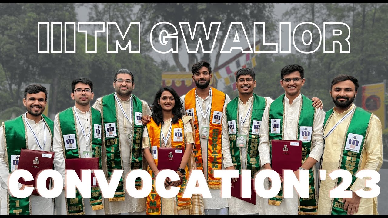 Official Convocation Ceremony 2023 || IIIT Gwalior || Uthaan