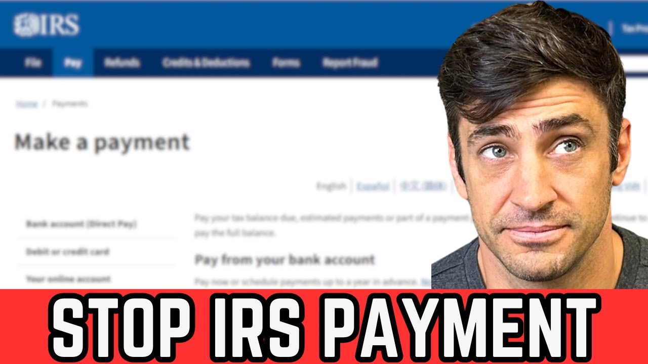 Как отменить уплату налога IRS