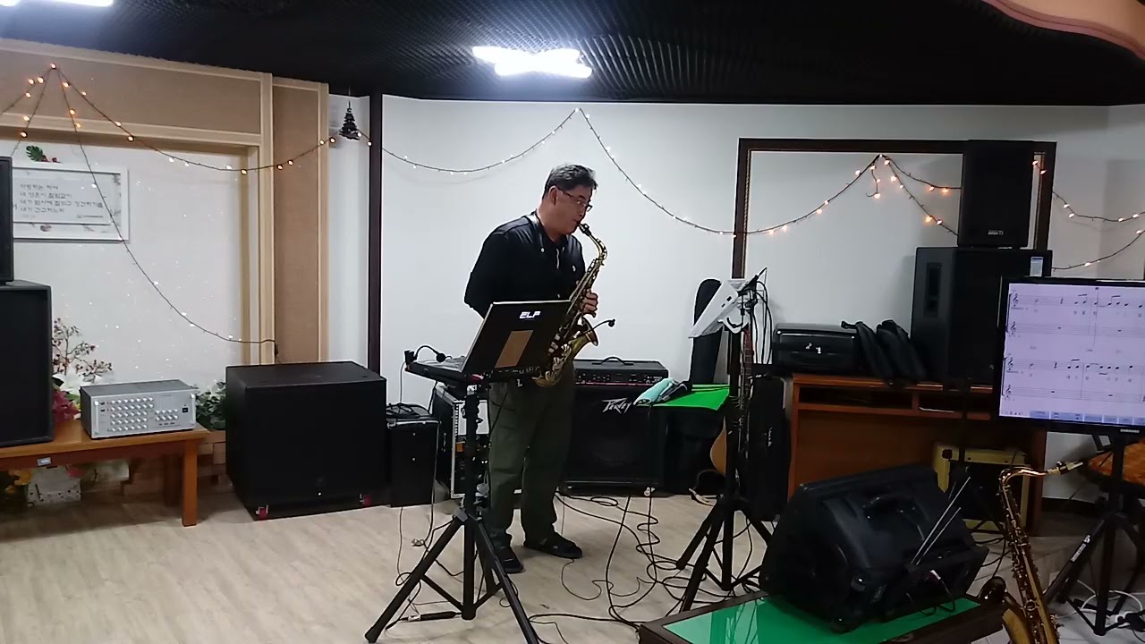 월량대표아적심 - 섹스폰연주