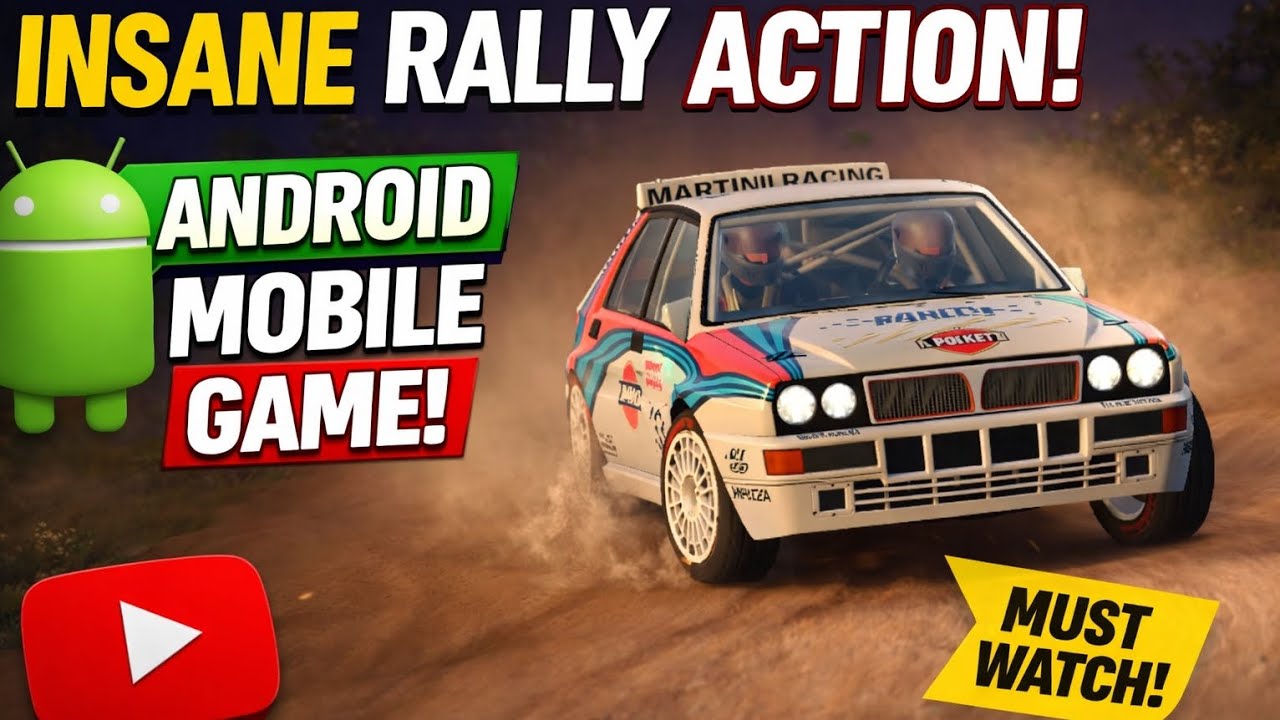 THIS MOBILE RALLY GAME IS TOO GOOD!! CarX Rally Drift Gameplay