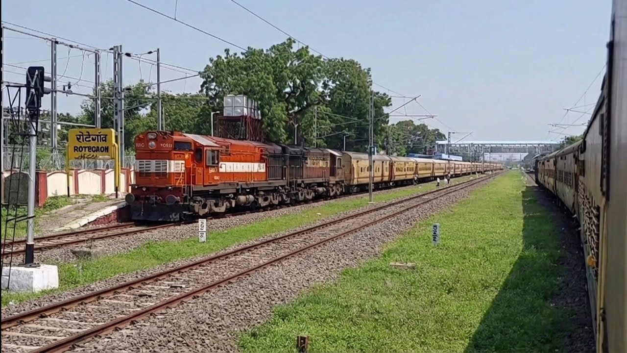 Tapovan Express | Diesel Journey | Manmad - Nanded