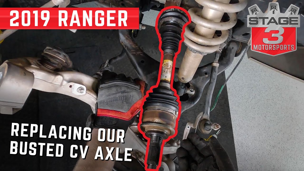2019 Ranger Shop Day Replacing Broken CV Axle