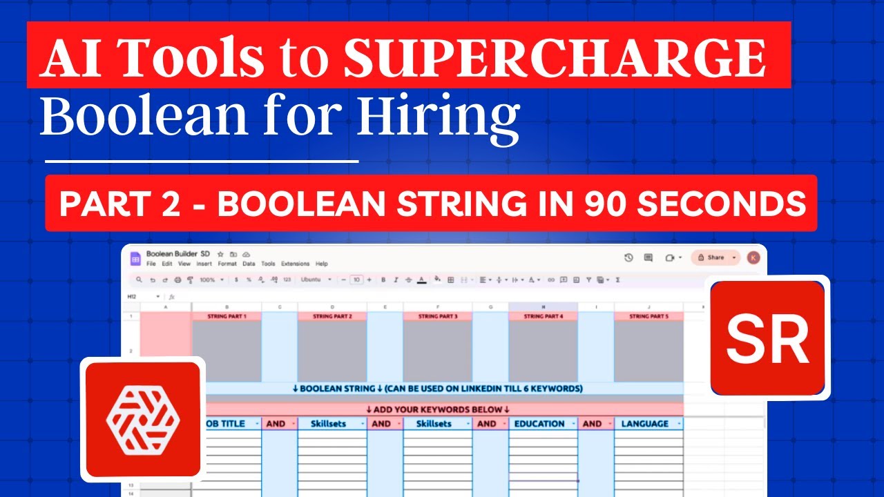 AI Tools That SUPERCHARGE Your Boolean Searches for Hiring! | PART 2