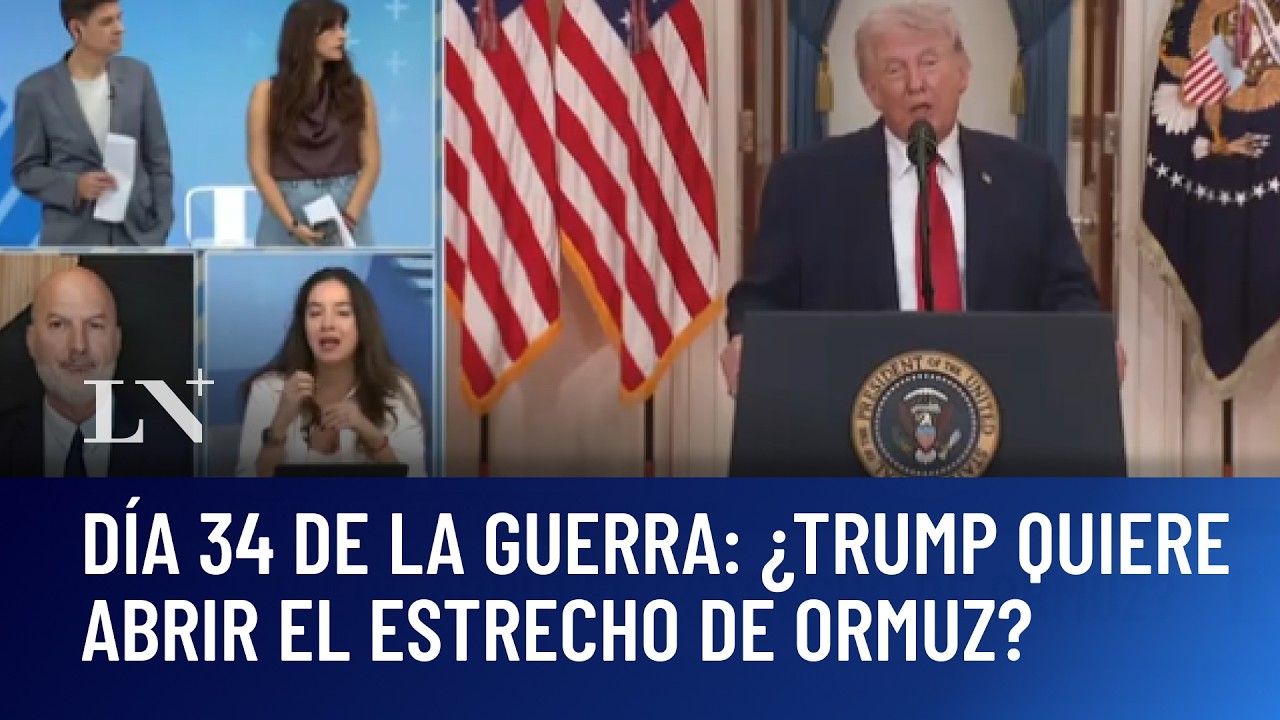 D&iacute;a 34 de la guerra: &iquest;Trump quiere abrir el estrecho de Ormuz?
