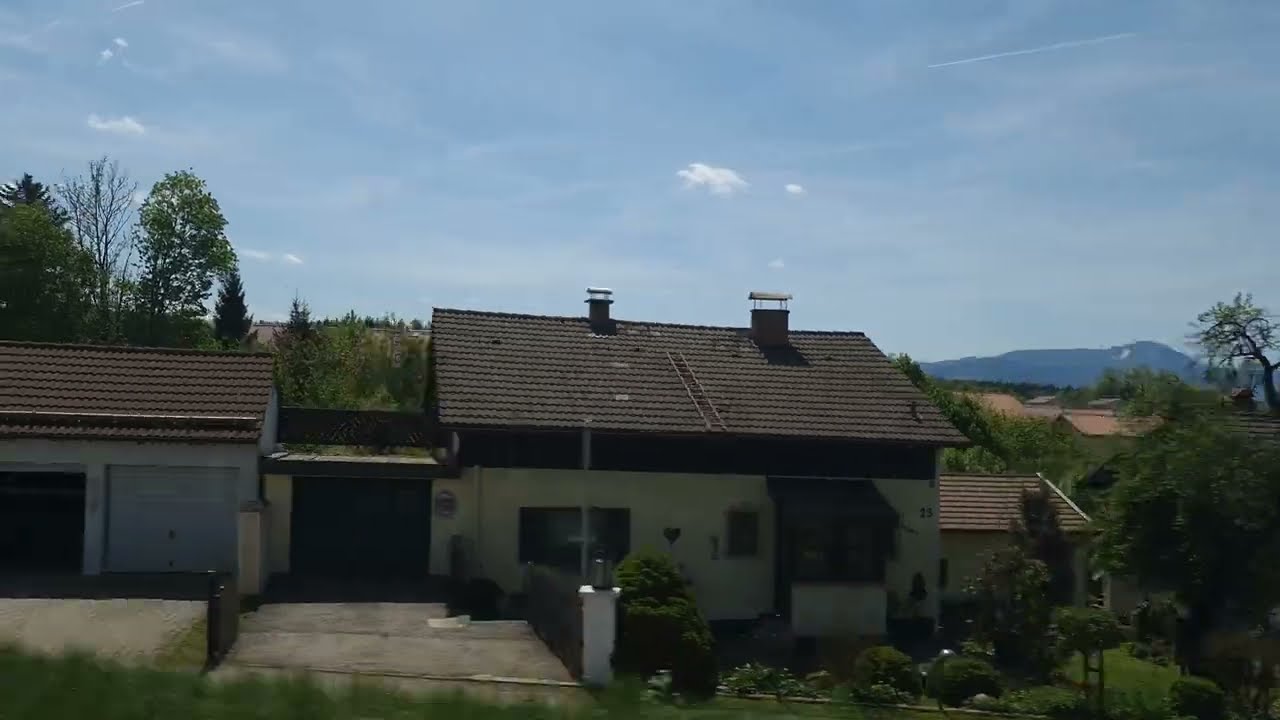 Interrail 2022 Train ride 1 Germany, Austria and Slovakia