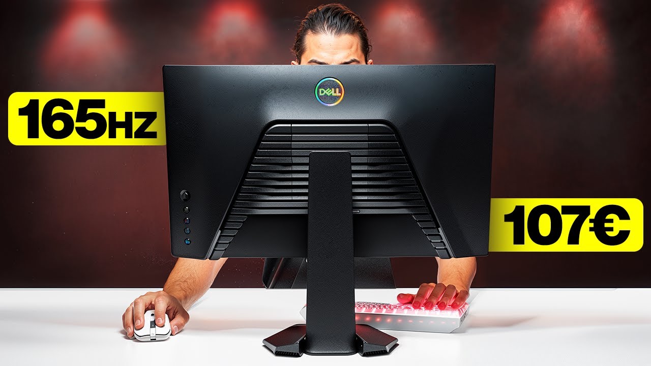 ¡Imbatible! Monitor Gamer IPS 165Hz por Solo 107€ Dell 24''