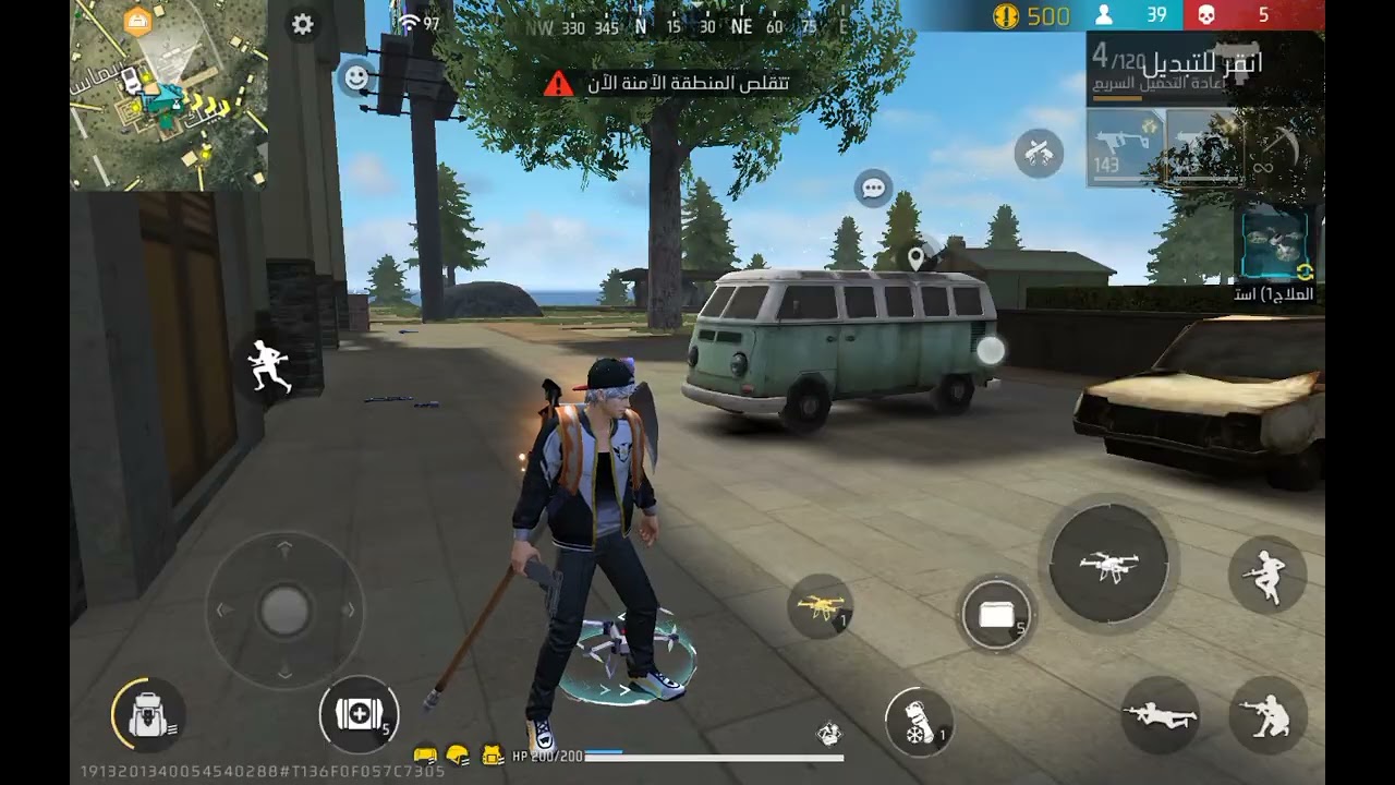 باتل رويال مباراة التعريق : Free fire max 🔥🥵