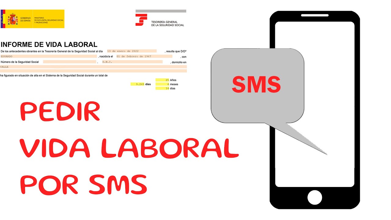 Cómo Pedir la Vida Laboral por SMS