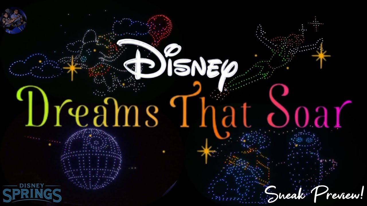 How Disney's Drone Show Works (Behind The Scenes)