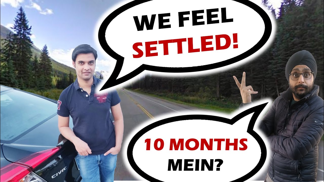 He found a JOB in less than 1 month of landing in Canada 🤩