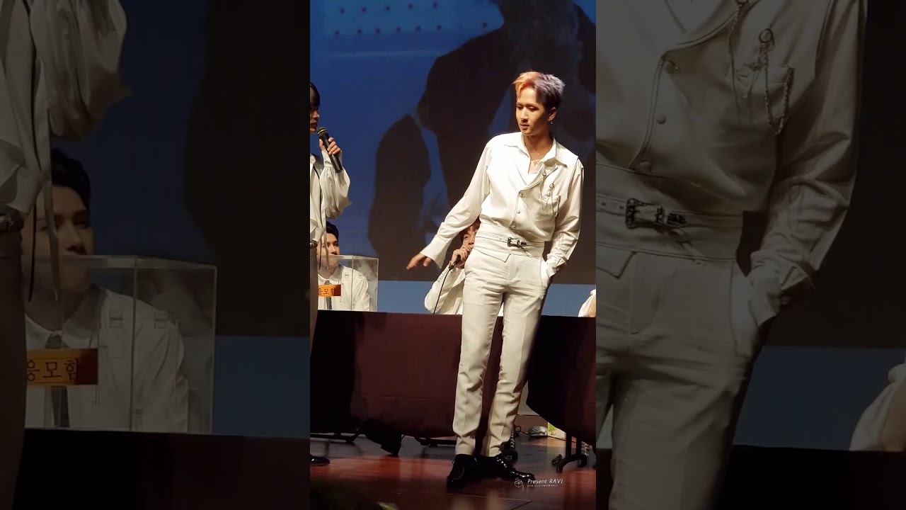 180429 EAU DE VIXX_압구정 팬사인회_Q 다른 멤버 파트 중 탐나는_Ravi 환장 타임_N,K 케미파트에서 케녕 자리가 탐난다는 식이 마음(?)제보한 이퀑 'ㅅ' )