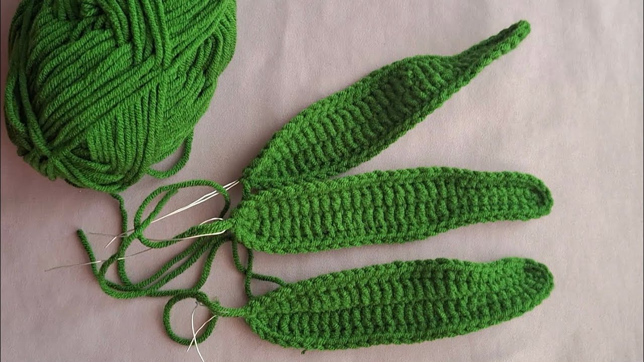Crochet Leaf indakiyalo😍😍