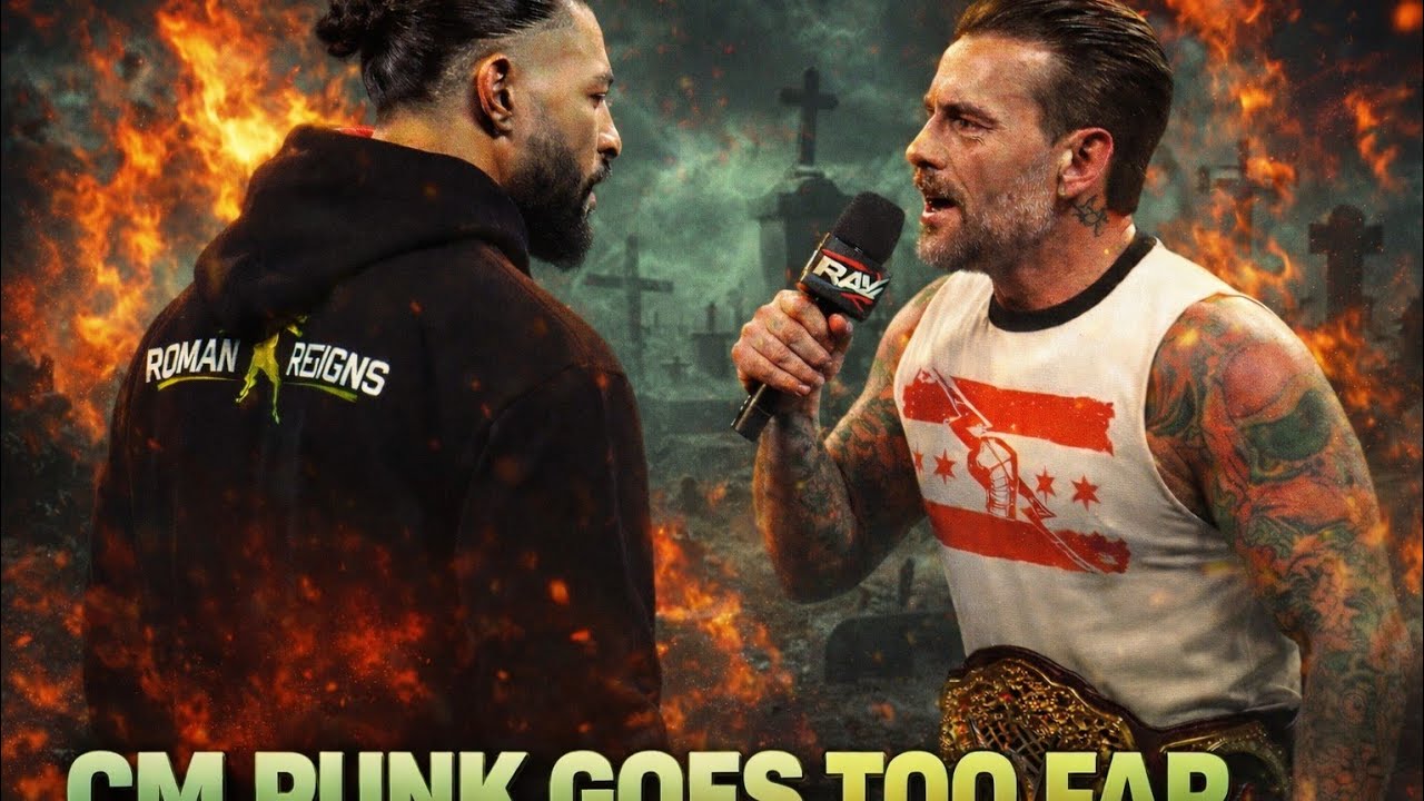 Cm punk and Roman Reigns Promo reactions!!