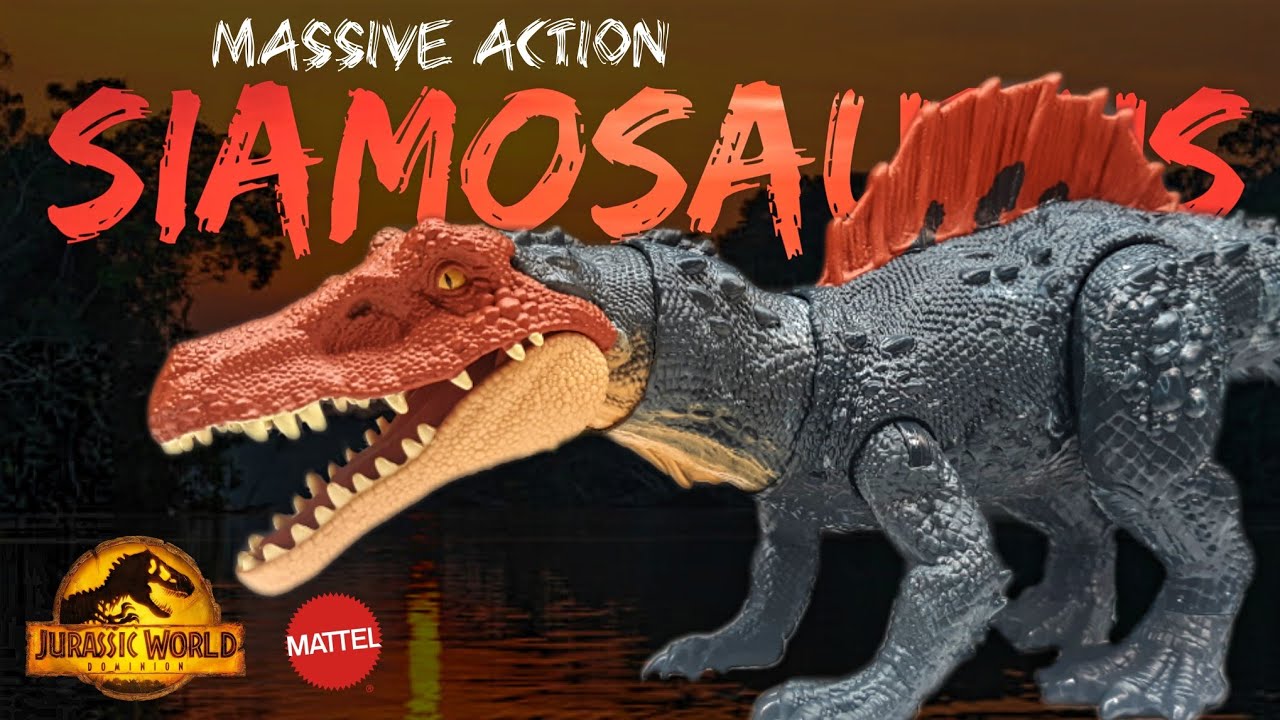 2022 Mattel Jurassic World Dominion Massive Action Siamosaurus Review!!!