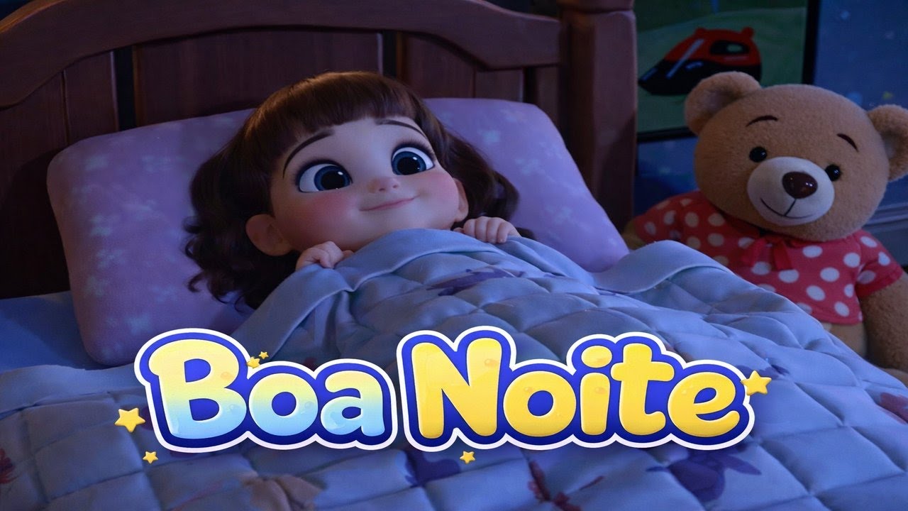Boa Noite! Sleepy Time Lullaby ⭐🌙 | Bedtime Routine Song for Kids
