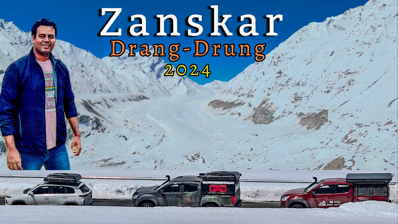 Most Beautiful Place in Zansker Drang Drung Glacier | Ladakh & Zanskar 2024