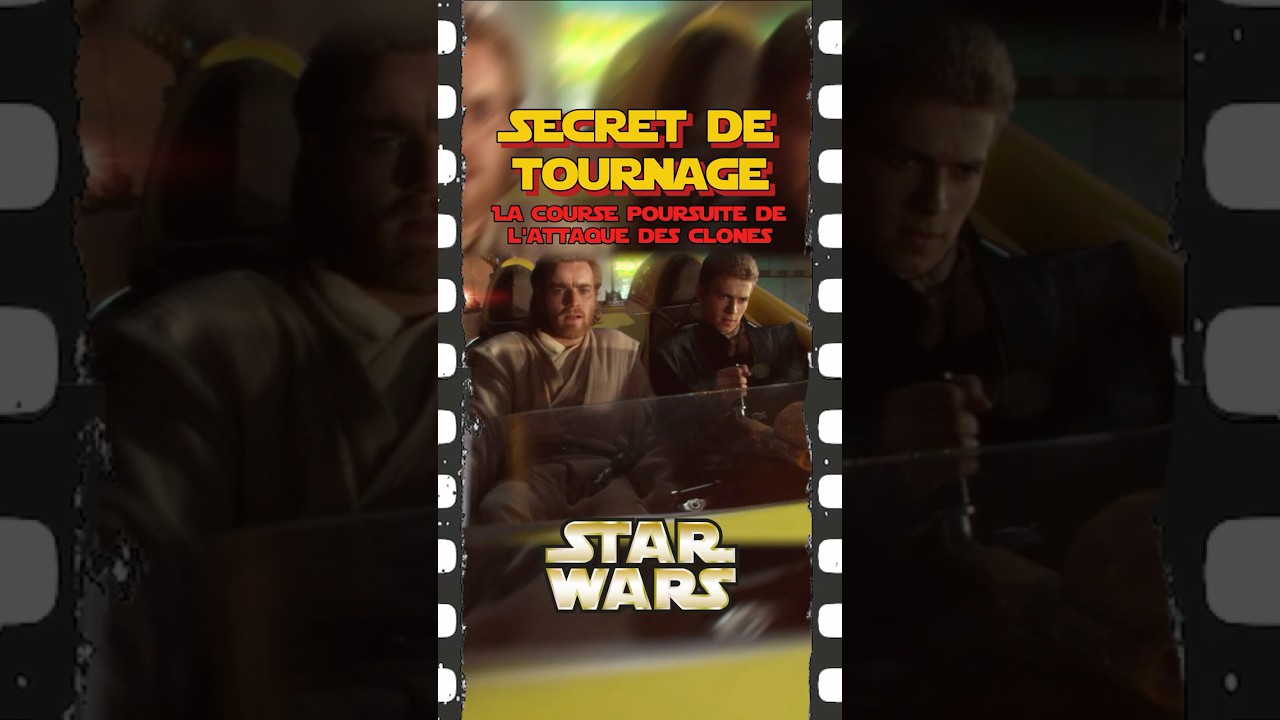 Star Wars - Secret de tournage : La course poursuite de l'Attaque des Clones  #starwars #starwarsfan