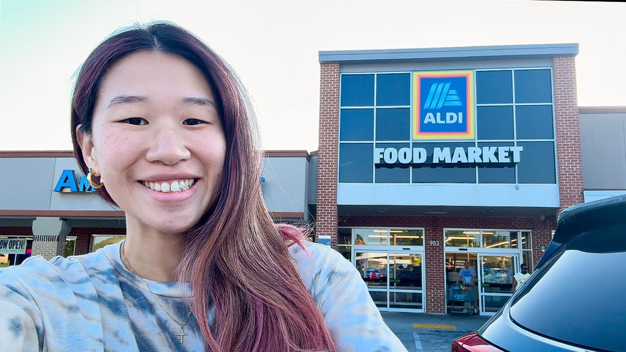 Let's shop at Aldi for a fridge restock together!