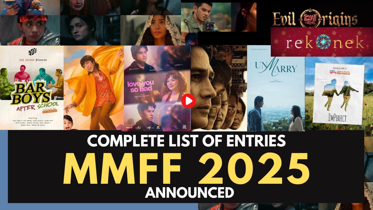 51-й MMFF: Кинофестиваль Metro Manila: Официальные заявки на участие! #MMFF2025