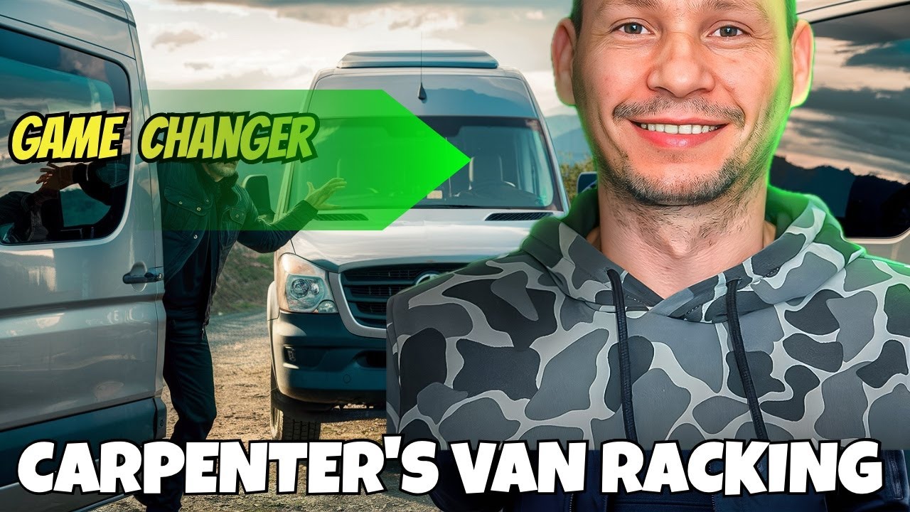 Van Life HACK: The BEST Rack for Your Sprinter!