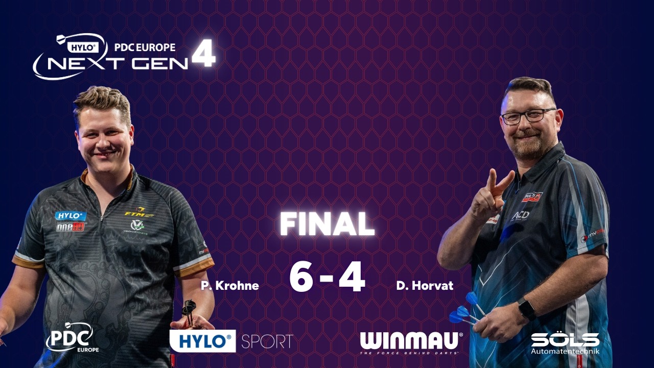 Finale Event 4: Paul Krohne vs. Dragutin Horvat - HYLO PDC Europe Next Gen 2026