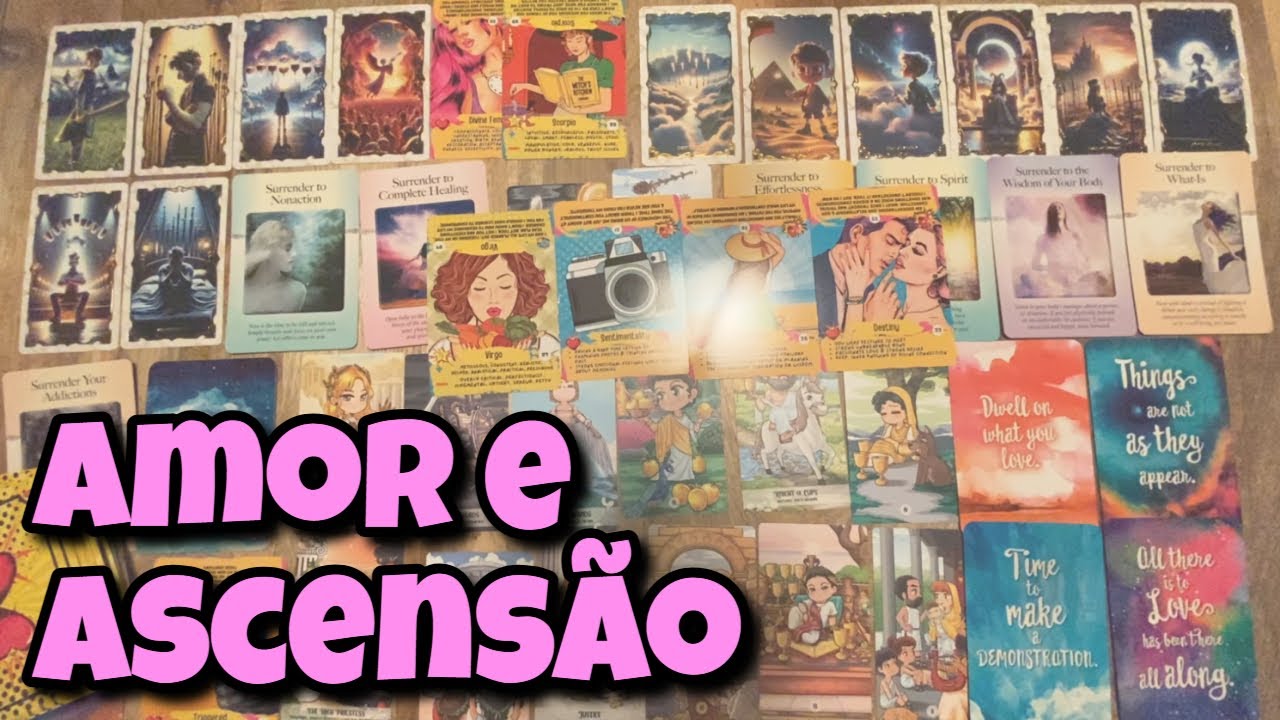 Amor e Ascensão 💗 Leitura Tarot Oráculos