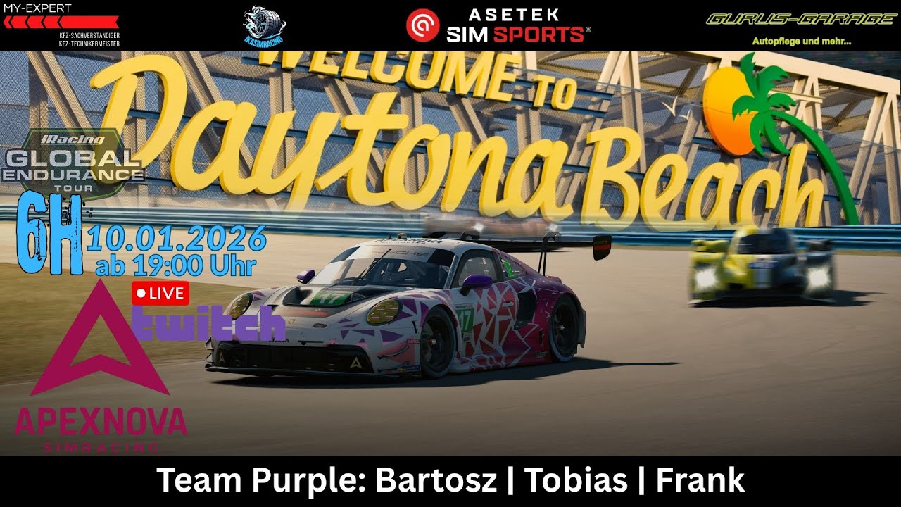 iRacing | 6h Daytona | Team Apexnova Simracing