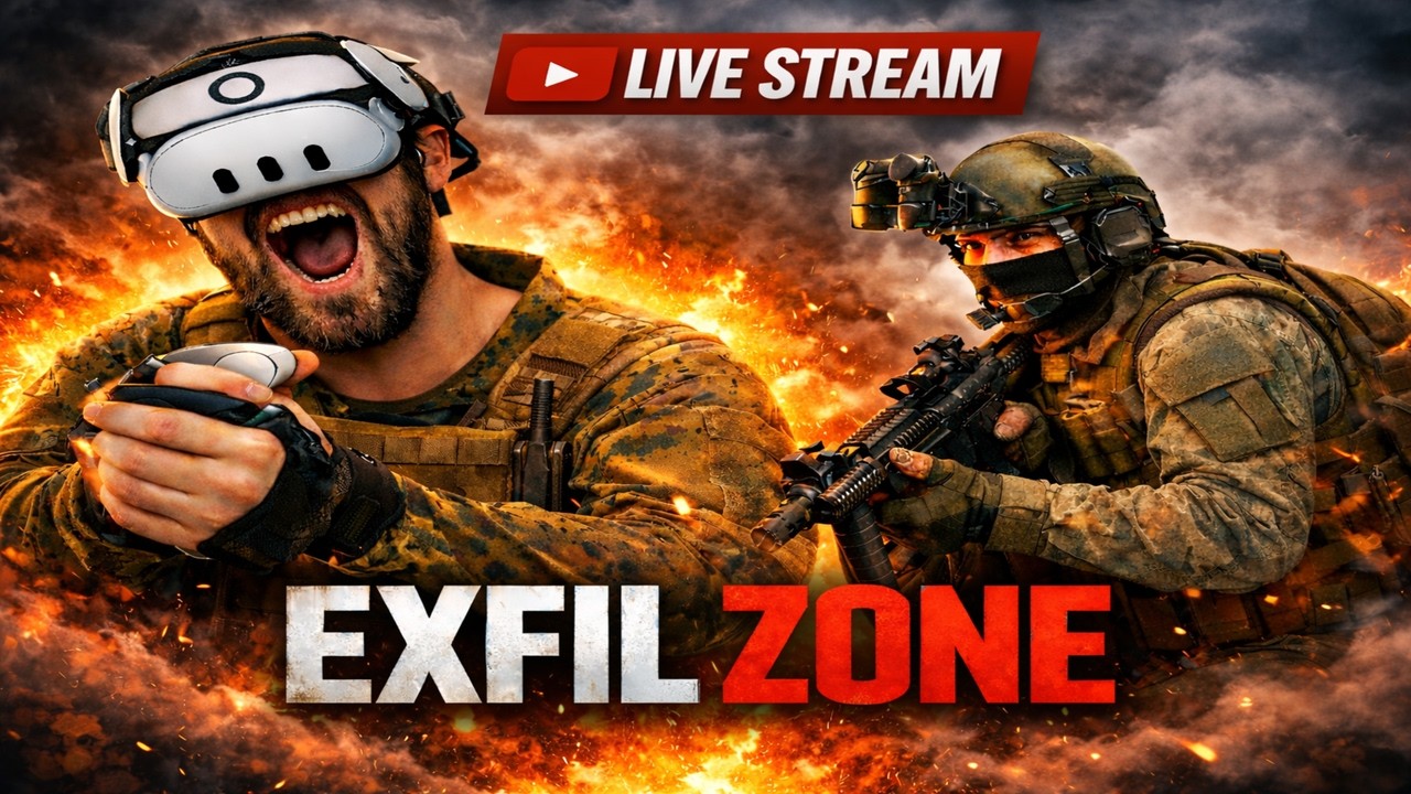 Ein Fehler = Tod 💀 ExfilZone VR | Contractors Showdown