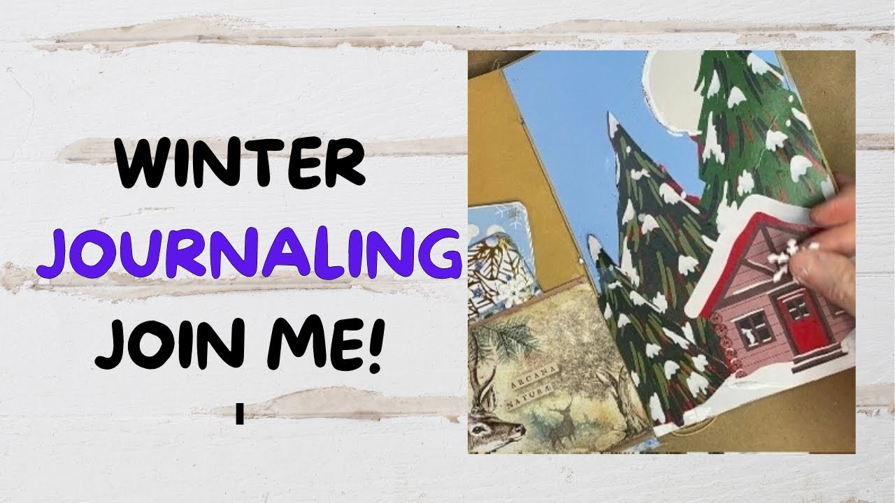 Let’s use a gift box to create a journal page!