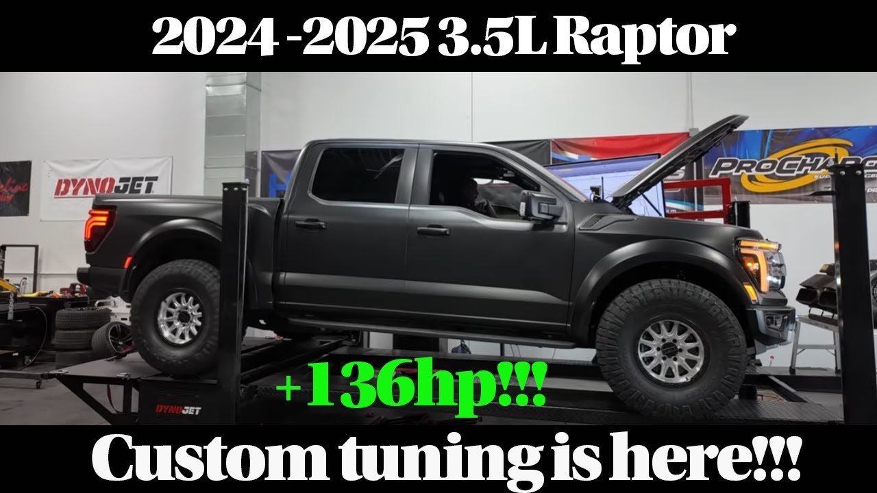 GooseTuned 2024 Ecoboost Raptor 3.5L  - Makes BIG power gains!!