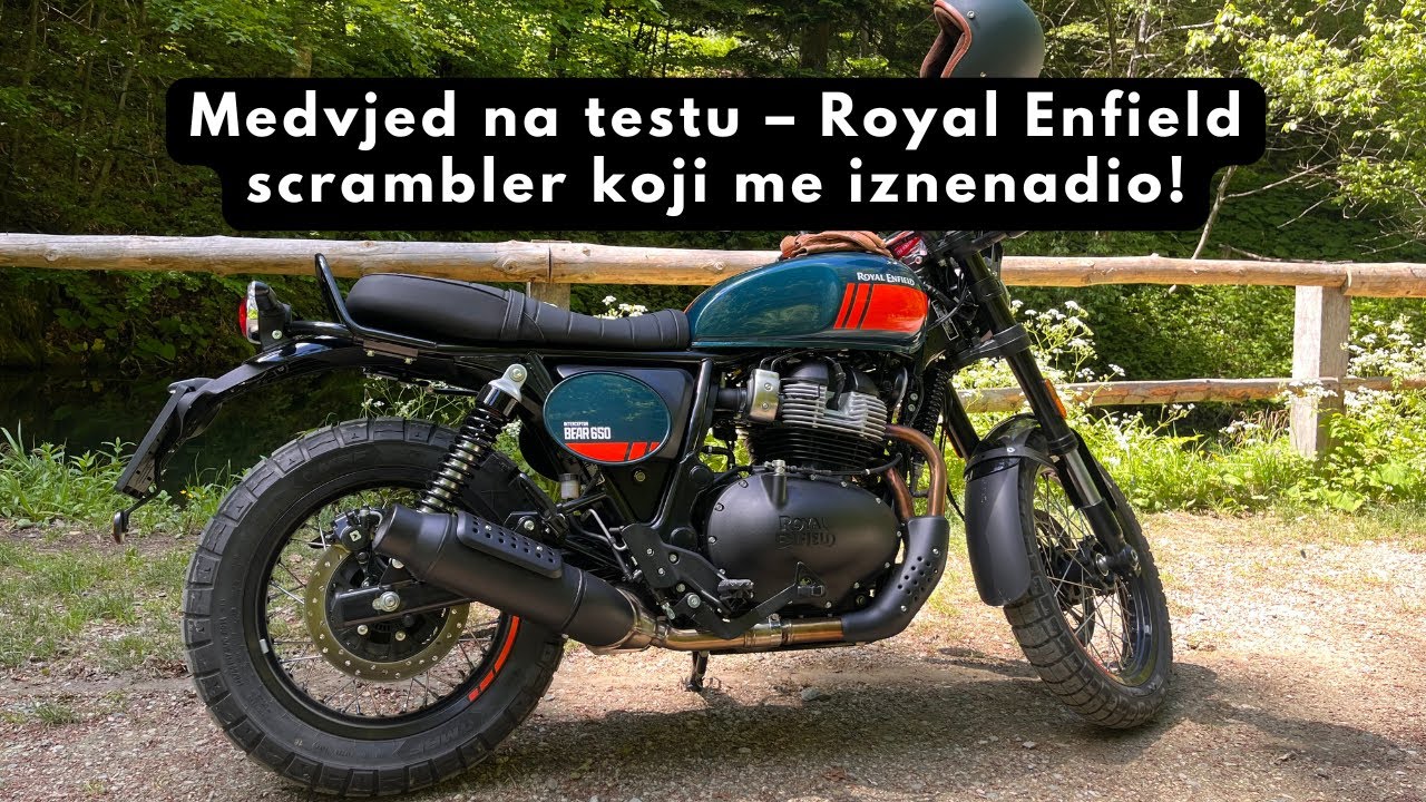 Royal Enfield Bear 650 – prvi scrambler iz Indije koji ima stila i stava.