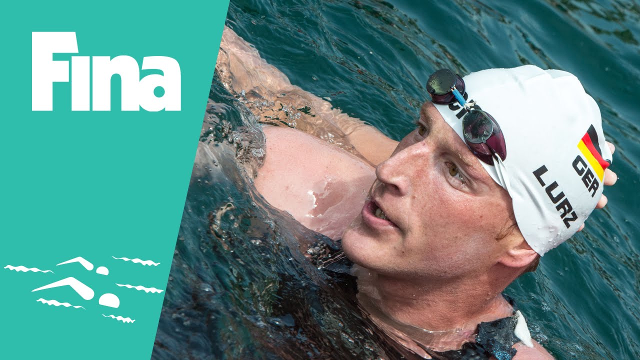 BCN2013: Thomas Lurz (GER) Winner of Mens 25km openwater